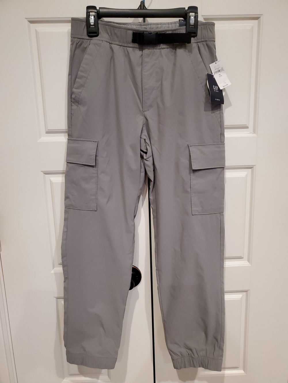 GAP kids  Light Gray Cargo Jogger. 1 Green And 1 Black